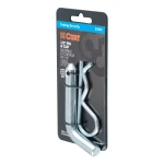 CURT 1/2 inch hitch pin with zinc finish and standard retainer clip