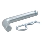 CURT 5/8 inch hitch pin with zinc finish and clip for secure towing