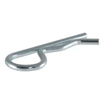 CURT hitch pin and clip with zinc finish for secure towing and corrosion resistance
