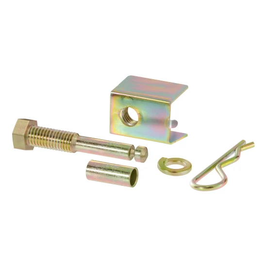 CURT anti-rattle hitch pin with shim for 2-inch receiver, reduces noise