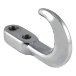 CURT chrome tow hook with 10,000 lbs capacity for 4WD vehicles