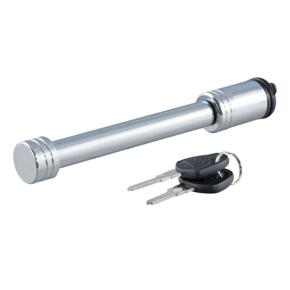 CURT barbell hitch lock with 5/8 inch pin for 2 to 3 inch hitch receivers