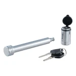 CURT barbell hitch lock with 5/8 inch pin for 2 to 3 inch hitch receivers