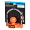 CURT universal trailer coupler lock with bright orange finish, fitting 1-7/8", 2" and 2-5/16" couplers, offering easy and secure installation.