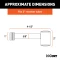 CURT hitch lock with 5/8 pin fits 2 inch receiver, prevents theft with a barbell design and watertight dust cap.