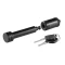 CURT hitch lock with barbell design and 5/8 inch pin for 2 inch receiver tube