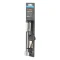 CURT coupler lock with chrome finish and barbell design, fits 3-3/8 inch span latch-type couplers.