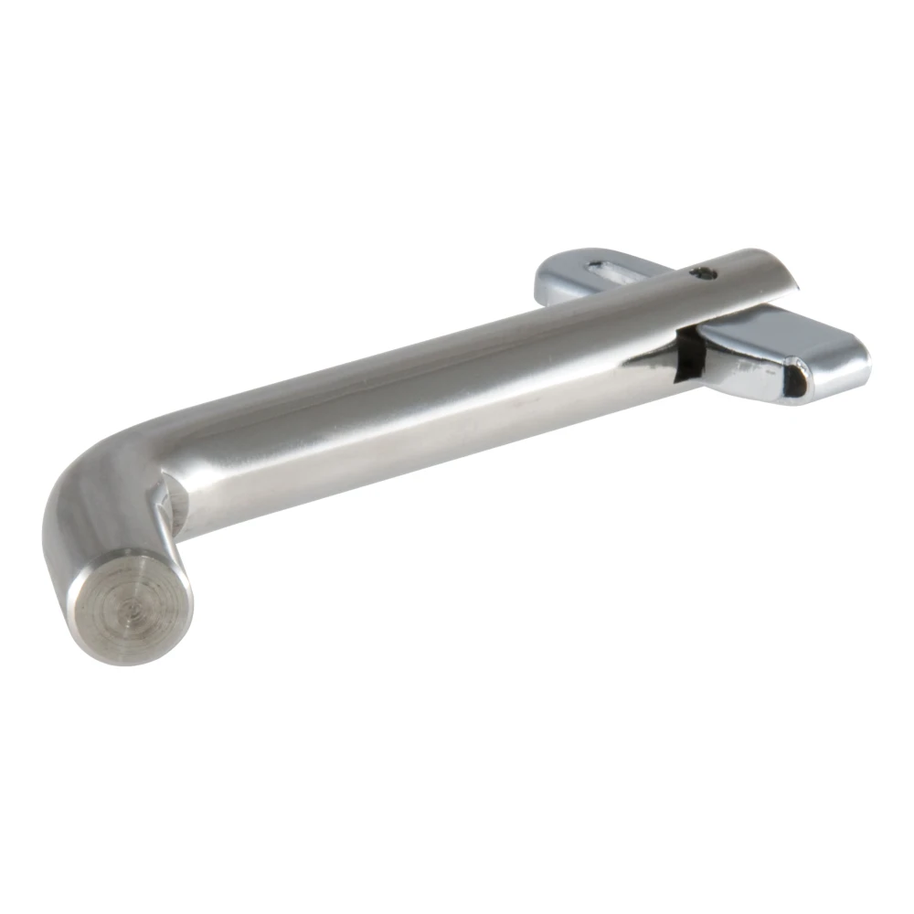 CURT 1/2 inch stainless steel hitch pin with swivel retainer for secure trailer towing