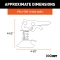 CURT Posi-Lock trailer coupler latch with adjustable design and durable zinc finish for secure towing