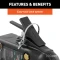 CURT Adjustable Channel Coupler with Lockable Latch CURT adjustable channel coupler with durable black powder coat finish and safety features