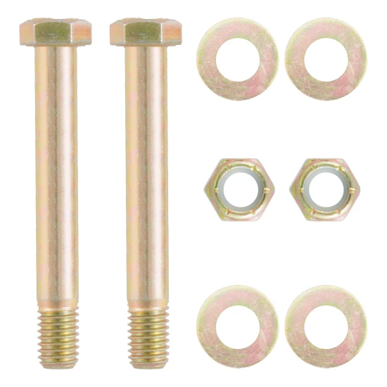 CURT coupler hardware kit with bolts, nuts, and washers for adjustable channel mount