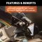 CURT QuickPin trailer coupler featuring a pin latch design eliminating traditional latching mechanisms for easy hookup.