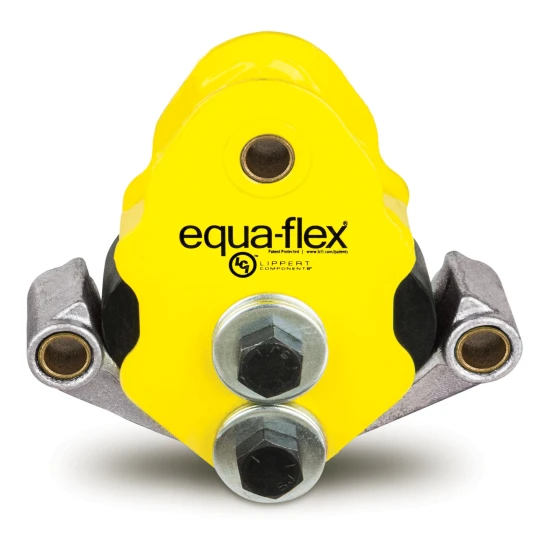 Lippert Equa-Flex Rubberized Equalizer for Tandem Axle RVs Lippert Equa-Flex equalizer kit with bronze bushings for tandem axles