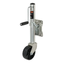 CURT Marine Jack with 6 Inch Wheel 1200 lbs 10 Inch Travel 28112