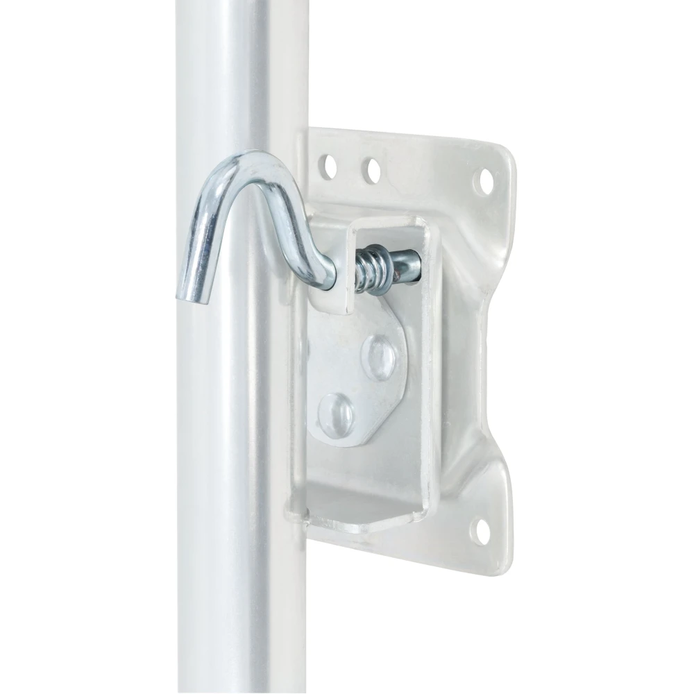 1/2 inch pull-pin with spring for CURT trailer jacks, zinc-plated
