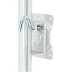 1/2 inch pull-pin with spring for CURT trailer jacks, zinc-plated