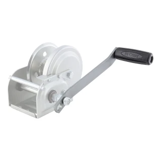 Replacement winch handle with comfort grip for CURT brake winches, 7 inch long