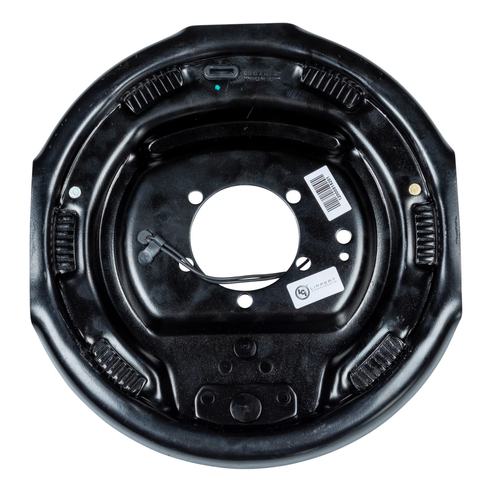 Lippert Right-Hand Electric Brake Assembly for Trailer Axles Lippert replacement standard electric brake assembly, right-hand installation, compatible with 5,200 to 8,000 lbs axles.
