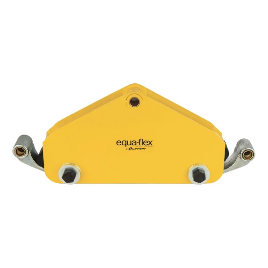 Lippert Equa-Flex rubberized equalizer kit for smoother RV towing, designed for tandem axle trailers with double-eye leaf springs.