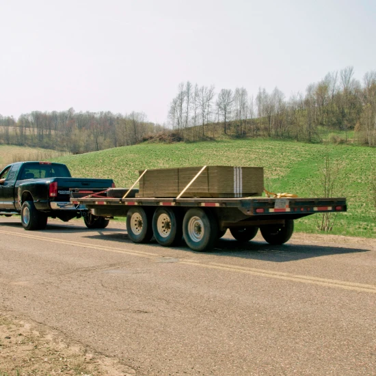 Lippert replacement trailer axle AP kit with precise components for suspension.