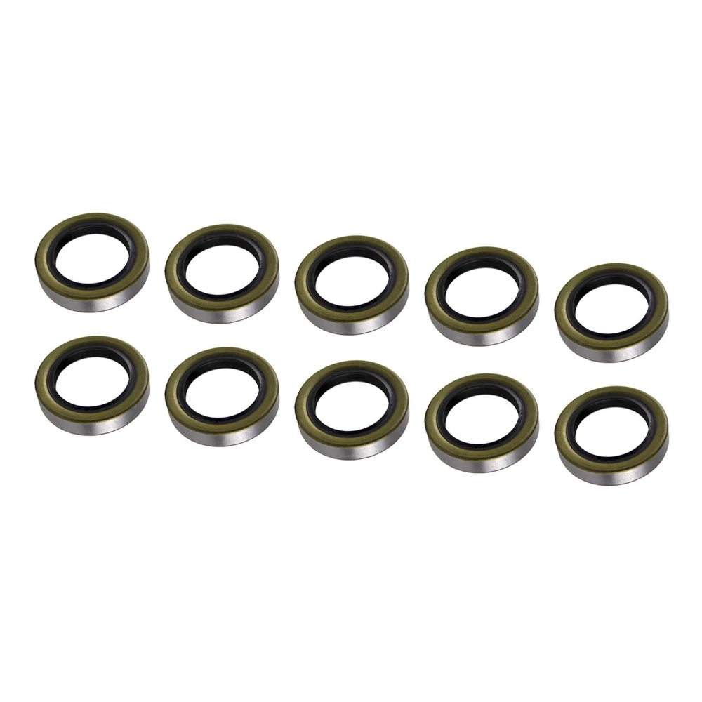 Replacement double lip grease seals by Lippert for trailer axles, available in various sizes and packages.