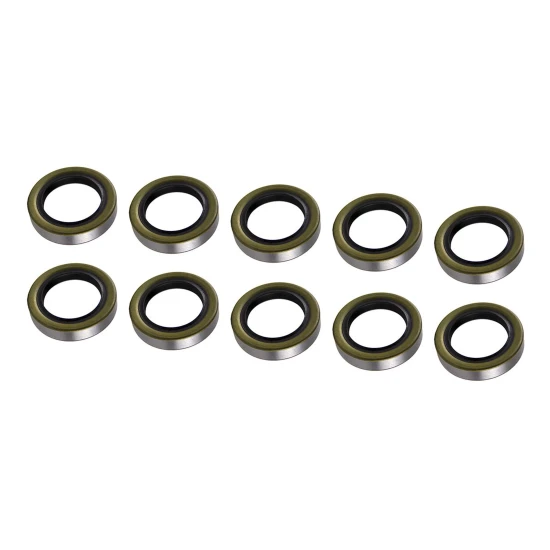 Replacement double lip grease seals by Lippert for trailer axles, available in various sizes and packages.