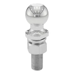 CURT 1-7/8" trailer ball featuring chrome finish and 3,500 lbs capacity for reliable towing.