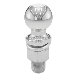 CURT Chrome Trailer Hitch Ball 2-5/16 Inch Diameter 1-1/4 Inch Shank 3 Inch Length 6000 Pounds 40022