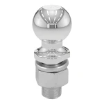CURT 2-5/16 inch trailer ball with chrome finish and 15,000 lbs capacity