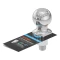 CURT ATV tow ball with chrome finish for four wheelers, UTVs, and lawn tractors, 1-7/8 inch size, suitable for 2,000 lbs GTW.