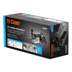 CURT ATV towing kit with 3-in-1 ball mount and bolt-on adapter for versatile towing.