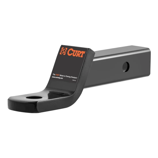 CURT class 3 ball mount with 2 inch shank, up to 7,500 lbs capacity, ideal for heavy-duty towing.