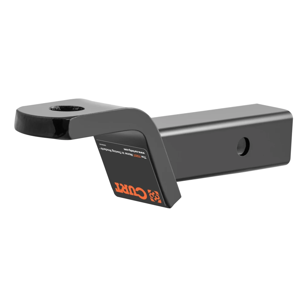 CURT class 3 ball mount with 2 inch shank, up to 7,500 lbs capacity, ideal for heavy-duty towing.