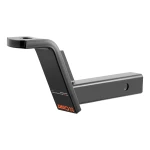 CURT class 3 ball mount with black powder coat, 2 inch shank, for towing heavy-duty trailers