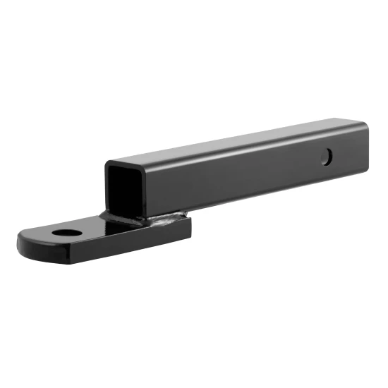 CURT Class 3 Ball Mount with glossy black finish on a towing vehicle