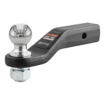 CURT loaded ball mount with durable finish, 2-5/16" trailer ball, 15,000 lbs weight capacity