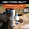 AlumaLite aluminum drop hitch with dual ball setup and adjustable height for easy trailer leveling
