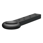 CURT pintle hitch with 3-inch lunette ring and 22,000 lbs GTW capacity