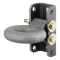 CURT pintle hitch with lunette eye kit featuring adjustable height and forged steel construction