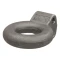 CURT lunette eye 3-inch diameter, forged steel, 24,000 lbs capacity, adjustable mount for pintle hook.