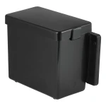 CURT Trailer Breakaway Kit Battery Case with Lockable Lid CURT breakaway battery case for trailer safety with lockable lid and polyethylene construction