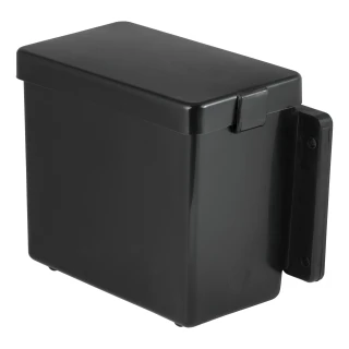 CURT Trailer Breakaway Kit Battery Case with Lockable Lid CURT breakaway battery case for trailer safety with lockable lid and polyethylene construction