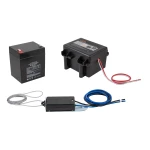 CURT Soft-Trac 1 Trailer Breakaway Kit with Battery for Single to Triple Axles 52041
