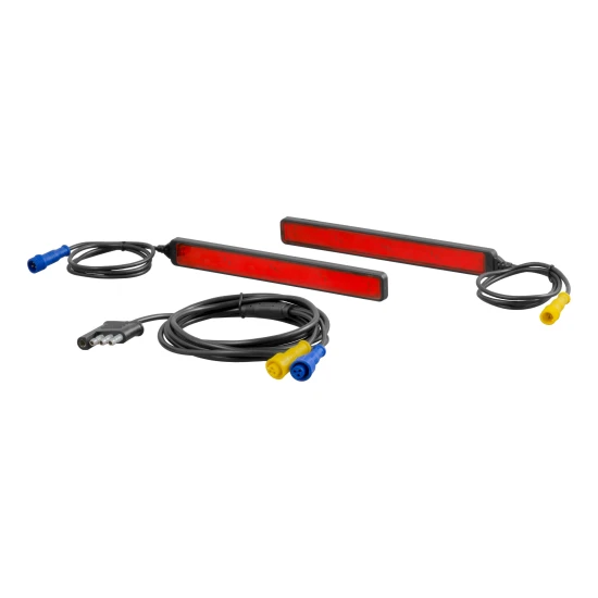 CURT LED indicator lights with 3M adhesive for hitch-mounted use