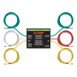 CURT electrical converter for converting 2-wire to 3-wire vehicle to trailer systems