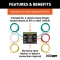 CURT electrical converter for converting 2-wire to 3-wire vehicle to trailer systems