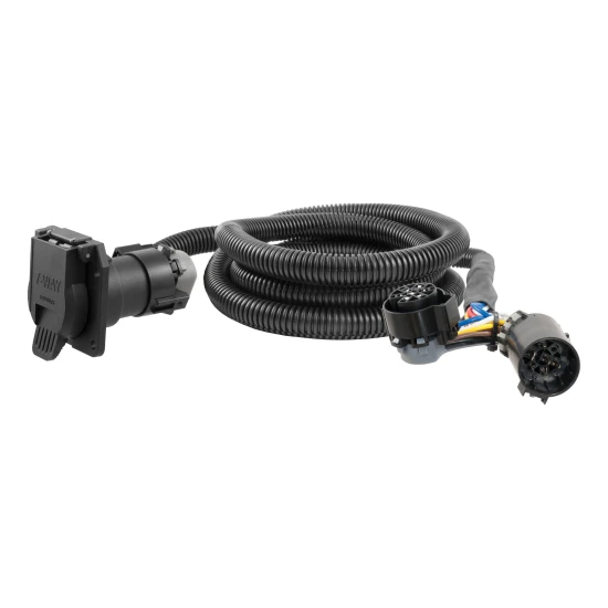 CURT 7-foot extension harness for 5th wheel and gooseneck trailers in truck bed