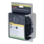 CURT custom 7-way and 4-way vehicle-to-trailer wiring connector with backup alarm