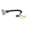CURT electrical adapter, connects 4-way flat vehicle sockets to 6-way round trailer plugs with diecast construction