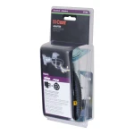 CURT electrical adapter that connects a 4-way flat vehicle socket to a 7-way RV blade trailer plug with mounting bracket.